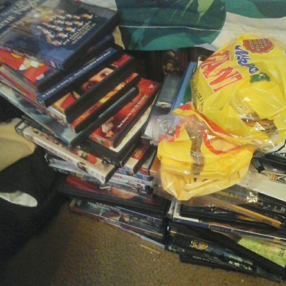 A lot of dvds